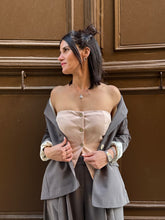 Carica l'immagine nel visualizzatore di Gallery, Gilet gessato