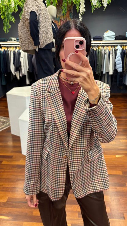 Giacca in Vichy