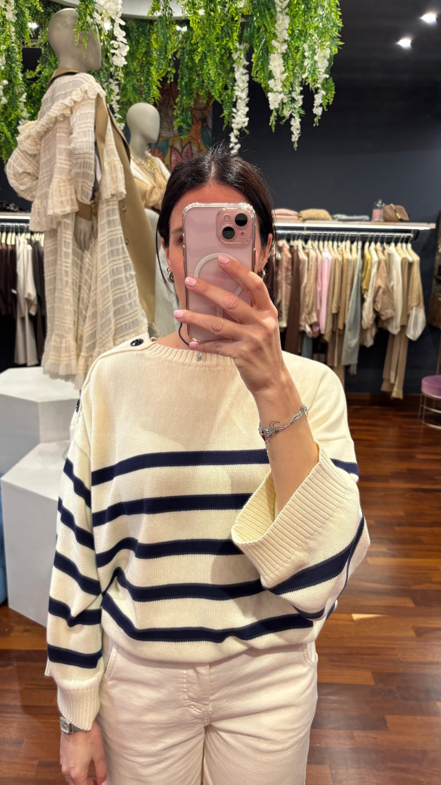 Maglia over stile marinara - Kontatto