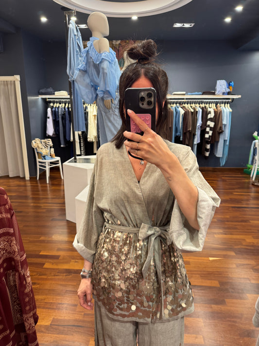 Kimono paillettes