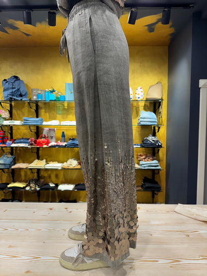 Pantaloni paillettes