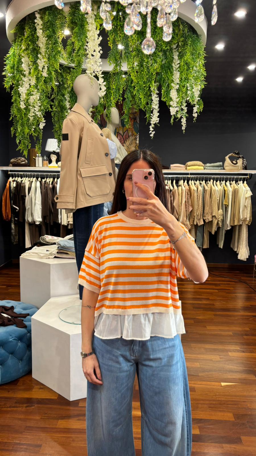 Maglia con balza - Vicolo