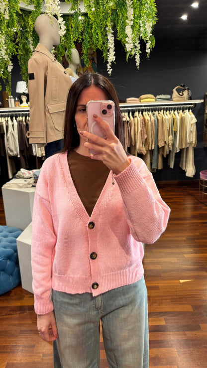 Cardigan fettuccia crop - Vicolo