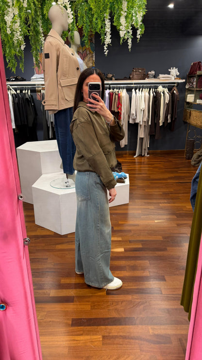 Bomber scamosciato militare - Berna