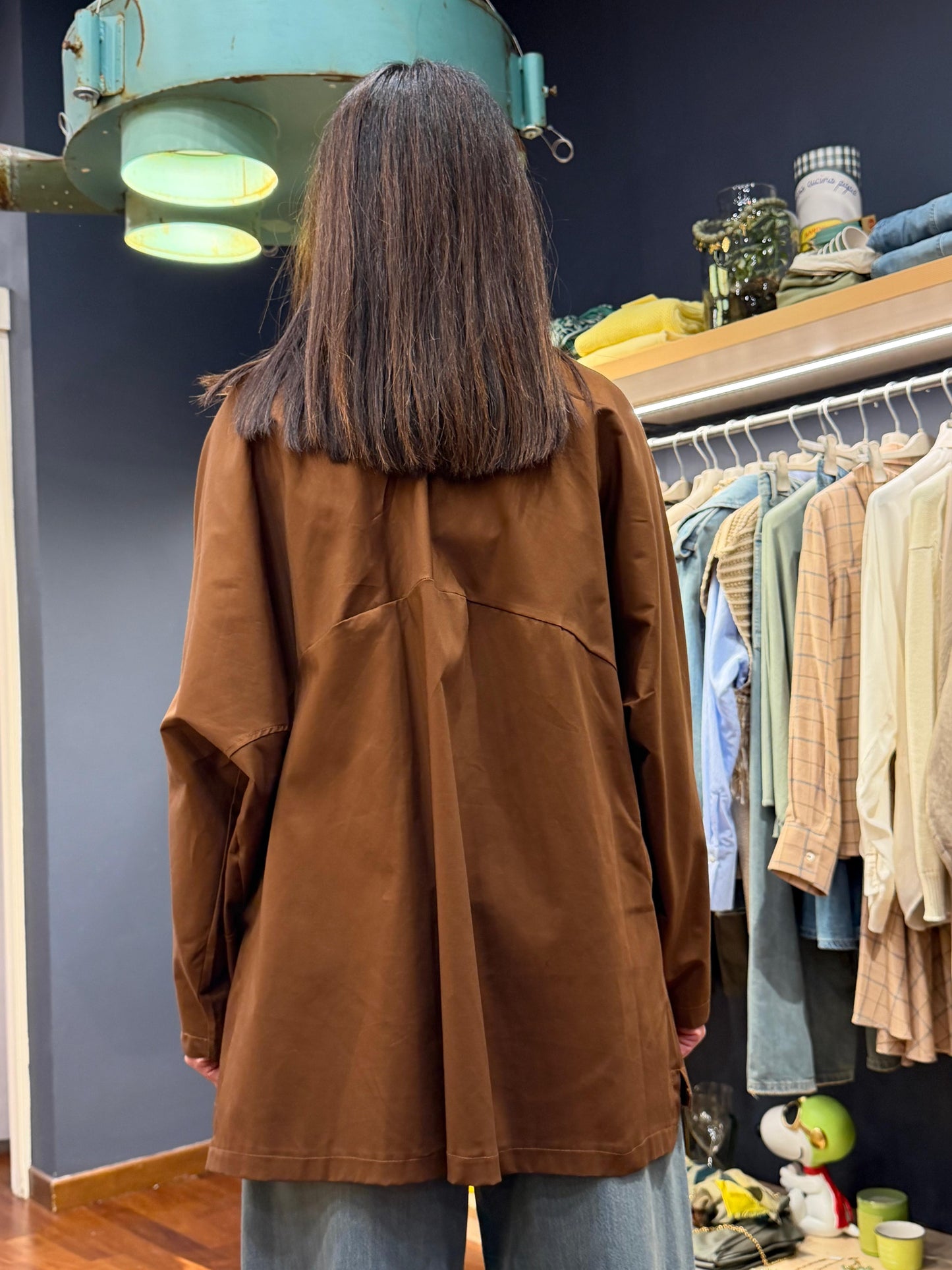 Giacca impermeabile caramello - Dejavu