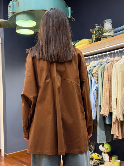 Giacca impermeabile caramello - Dejavu