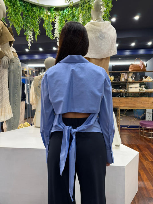 Camicia fiocco retro - Vicolo