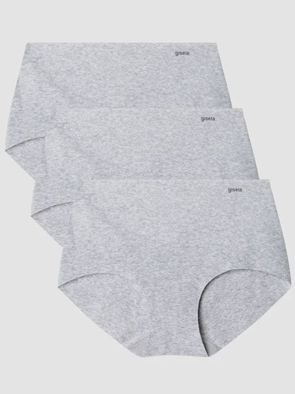 Slip midi cotone grigio - Gisela