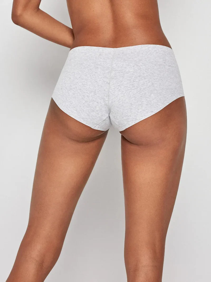 Slip midi cotone grigio - Gisela