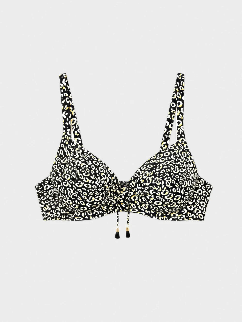 Reggiseno e slip laccetti animalier - Gisela