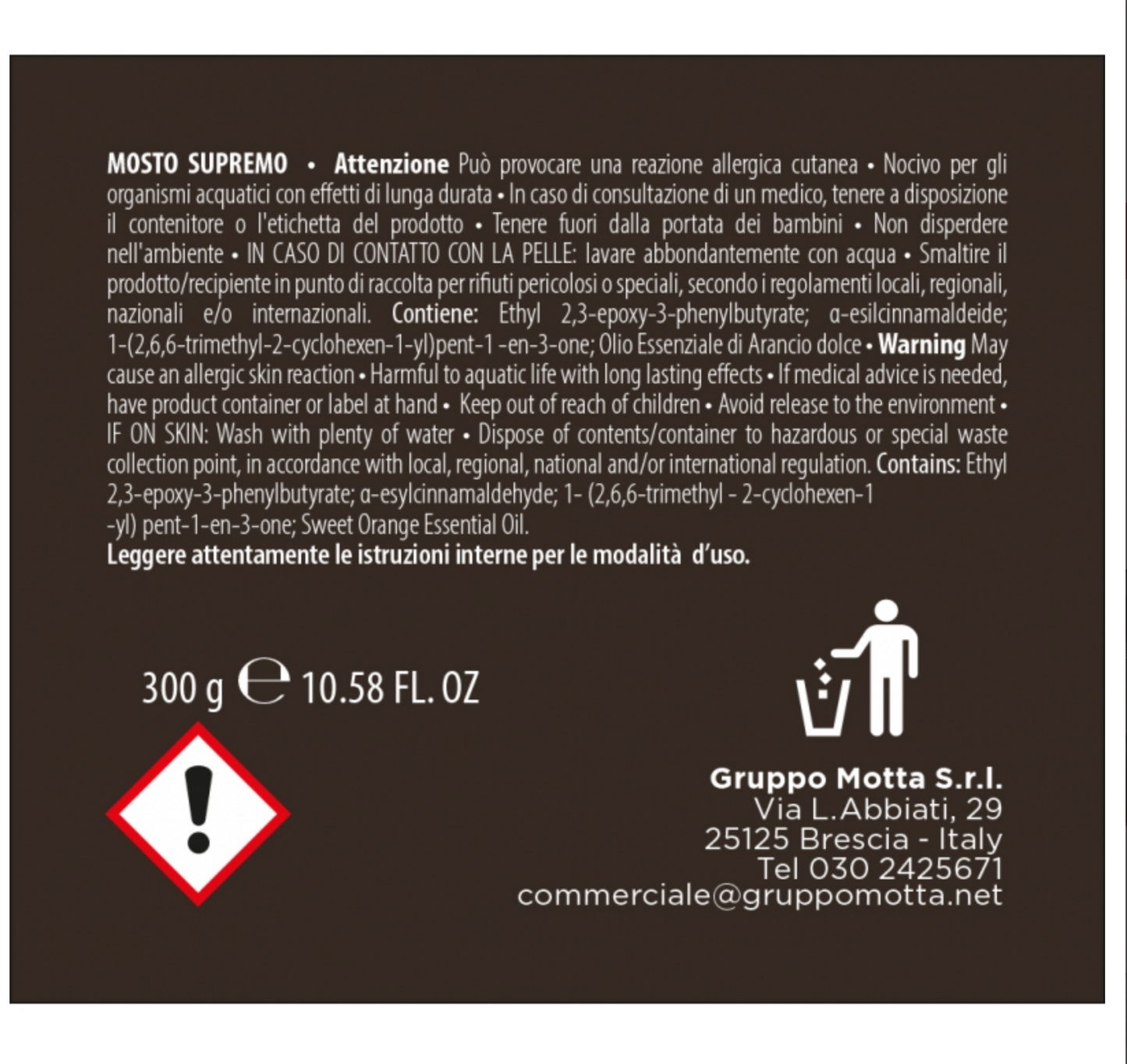 Candela Mosto Supremo 300gr